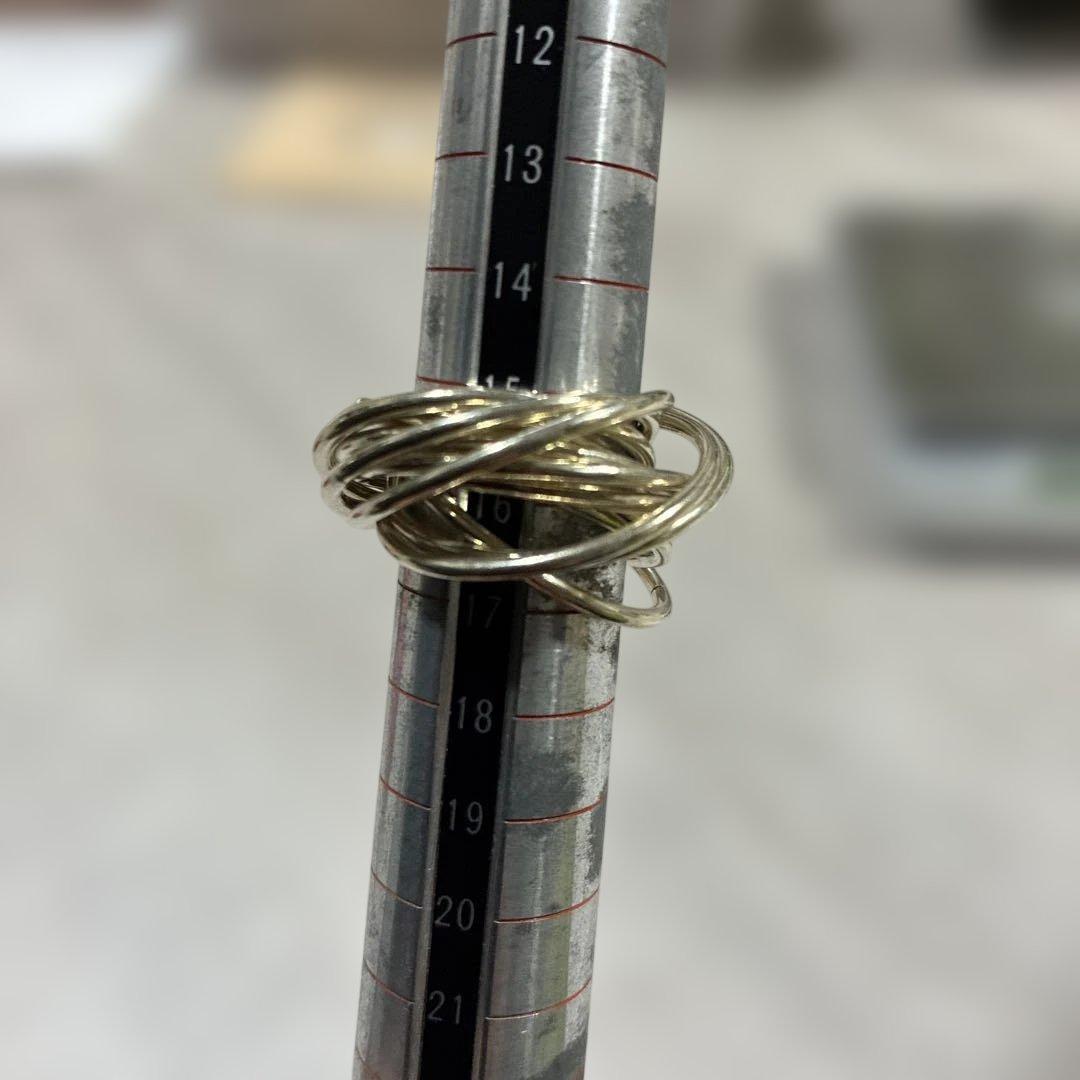 ビンテージシルバーリング 21.4g15号