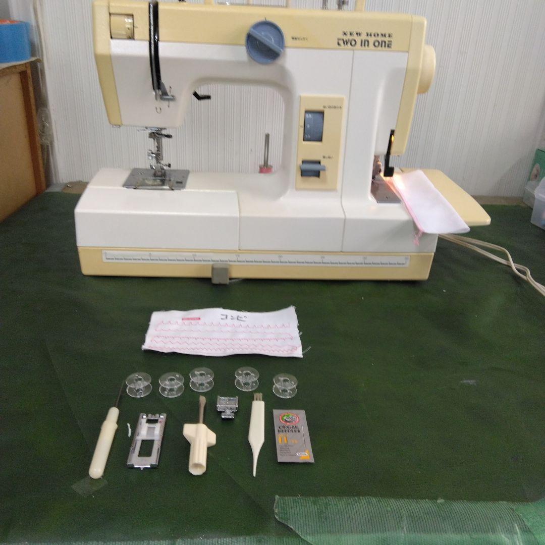 蛇の目1台二役ミシン、ロック