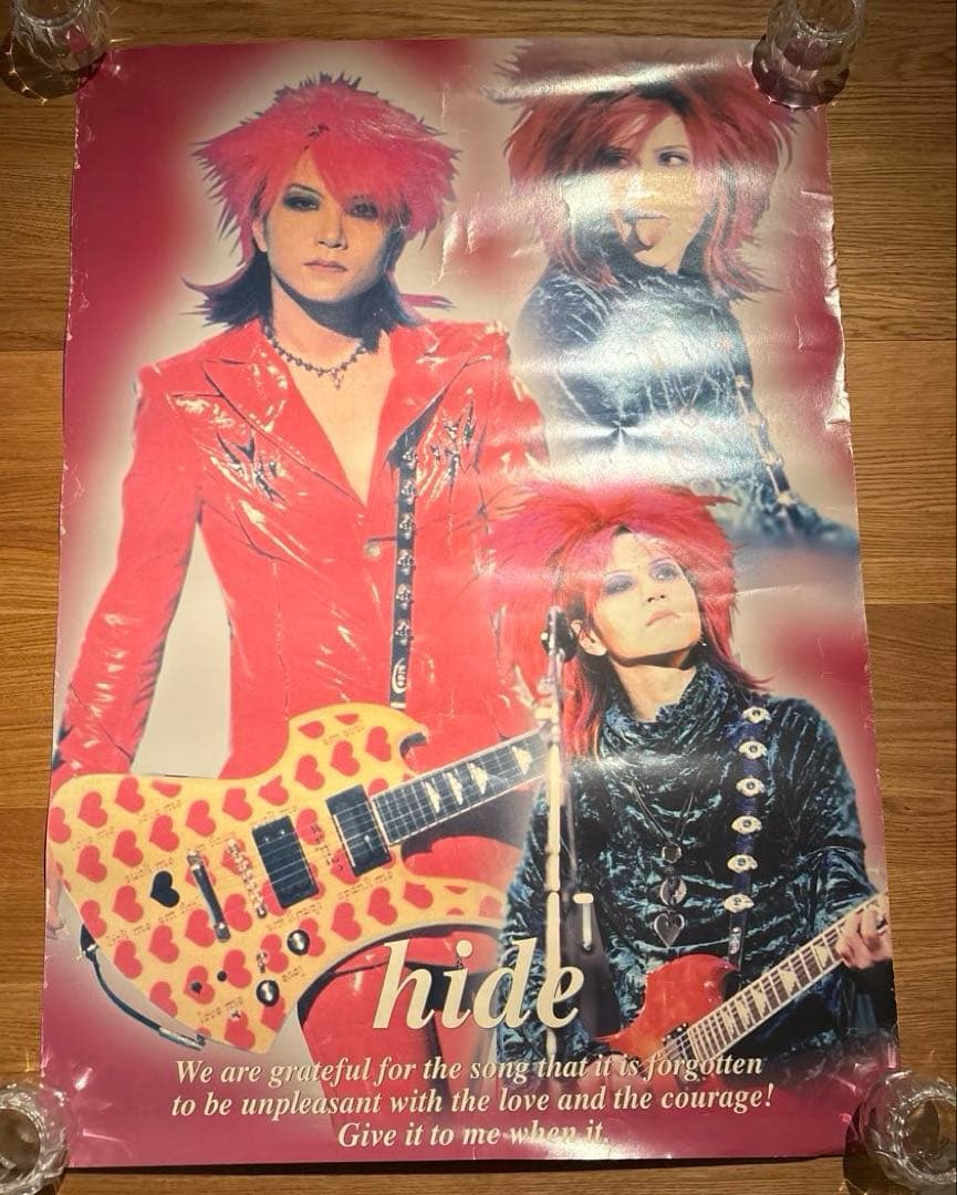 hide ポスター　10枚