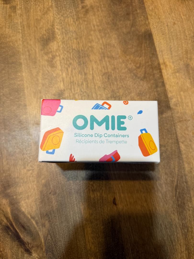 OmieBox（オミーボックス）漏れ防止ディップ容器 2パック（ブルー／ライム）