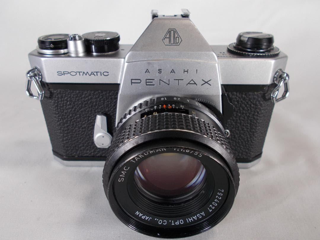 フィルムカメラ 整備済 完動品　Pentax SPII + f1.8　L166
