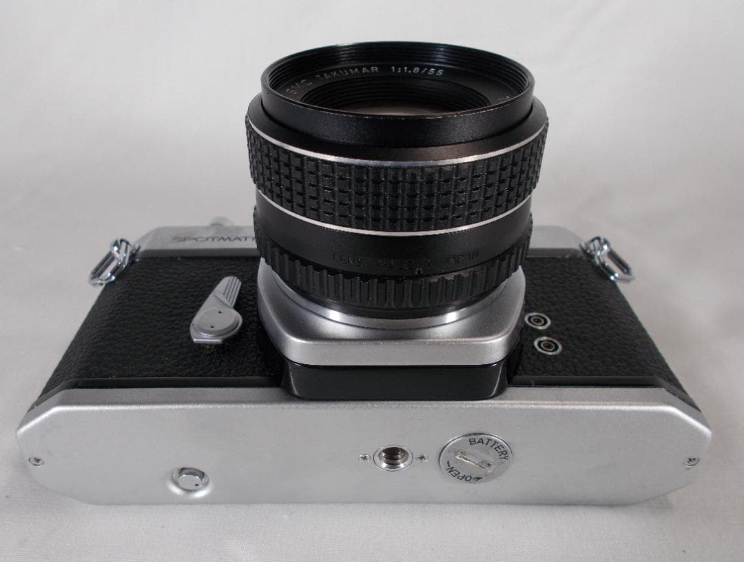 フィルムカメラ 整備済 完動品　Pentax SPII + f1.8　L166