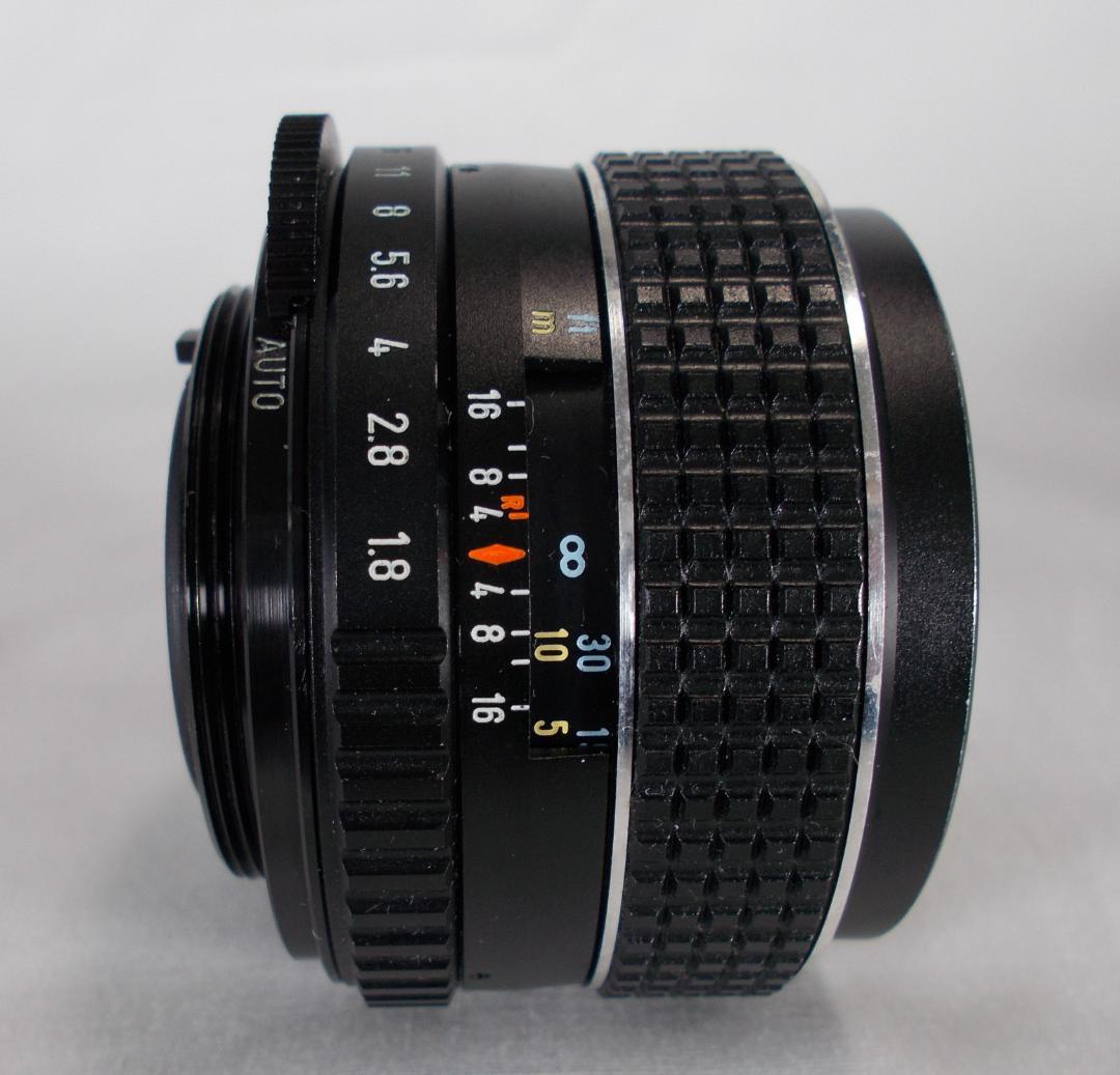 フィルムカメラ 整備済 完動品　Pentax SPII + f1.8　L166