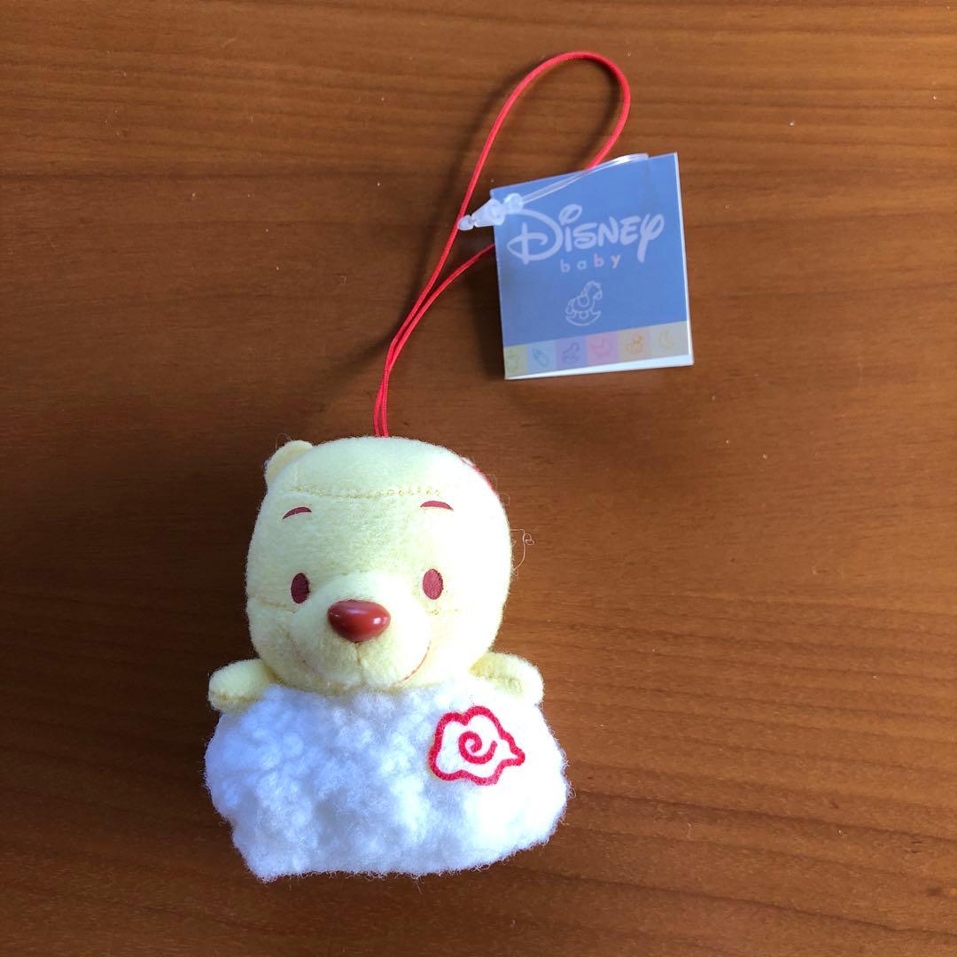 ストラップ　くまのプーさん（ぬいぐるみストラップなど）【６個セット】