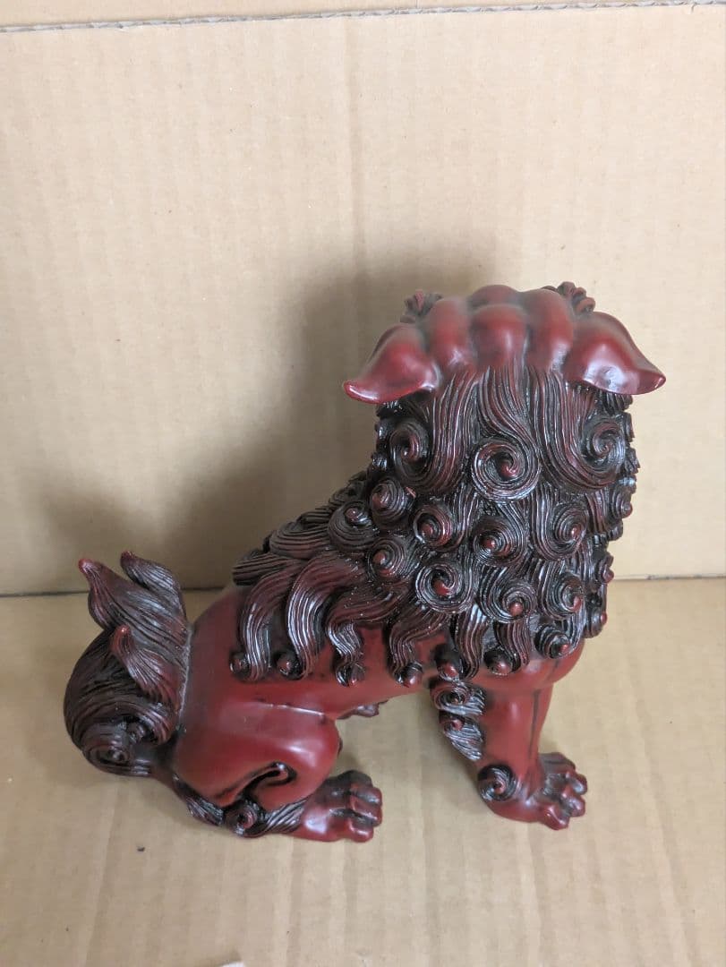 獅子置物　シーサー　魔除け　中国