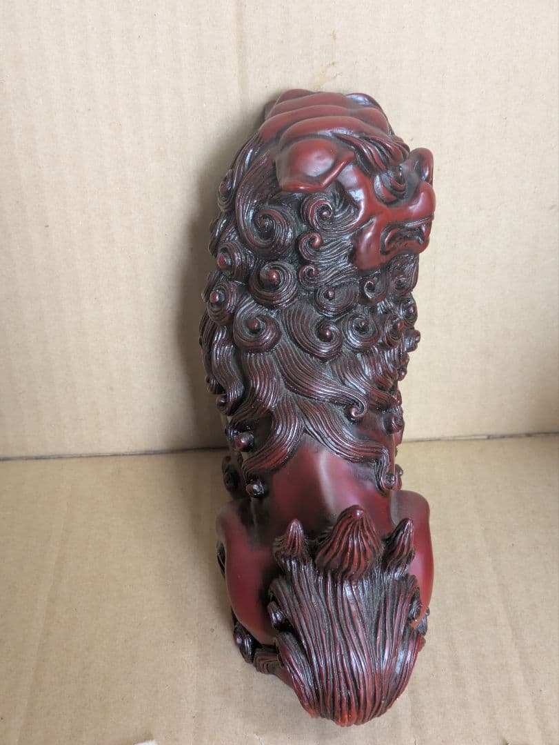 獅子置物　シーサー　魔除け　中国