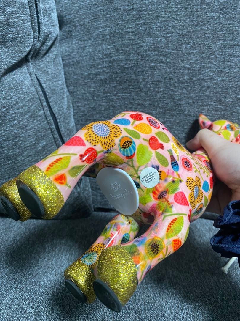 ポンピドゥ キリン 貯金箱