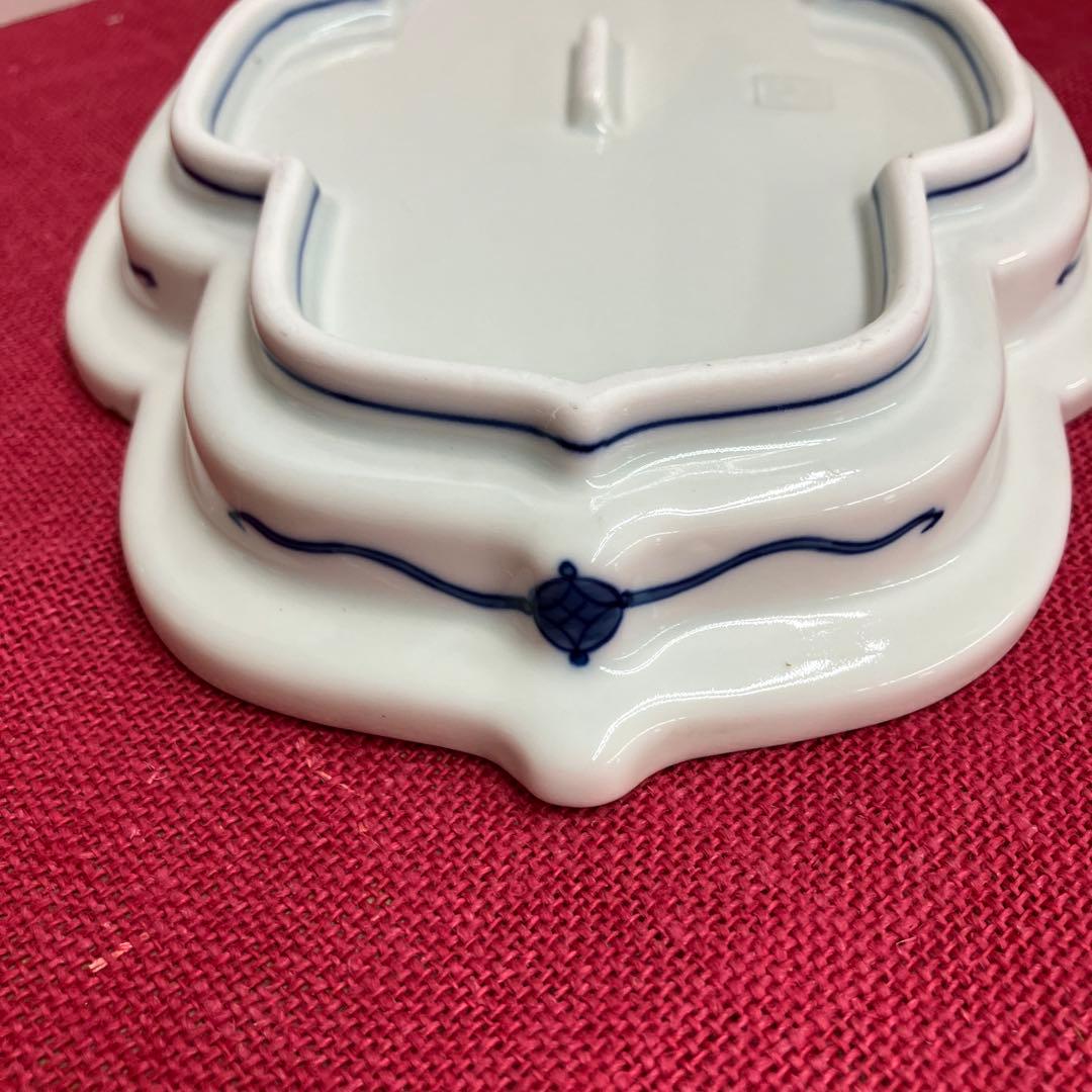 有田焼金蘭桃雉柄皿