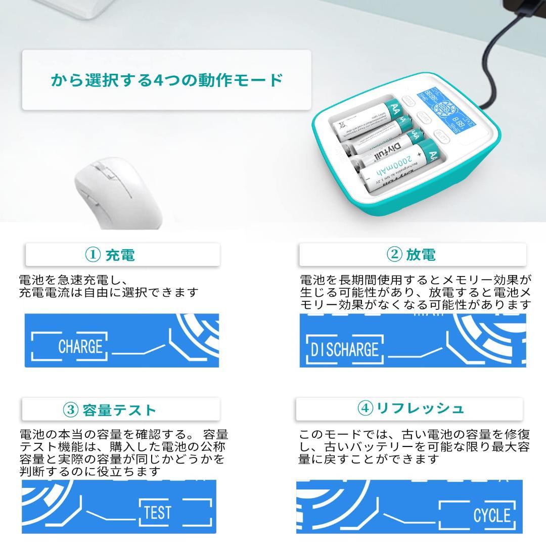 急速充電器 容量テストHDスクリーン付き