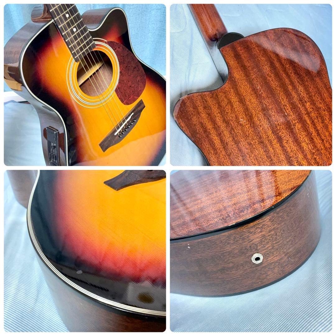 【牛骨☆エレアコ】東海 ハミングバードカスタム【弾き易く調整☆新品の弦】