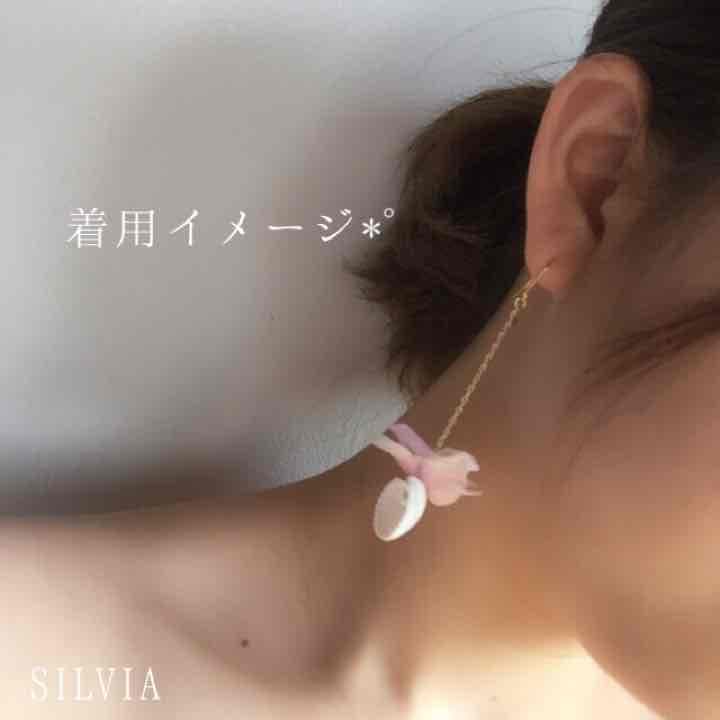 さっき 人魚姫の落し物ピアス゜:。* ゜