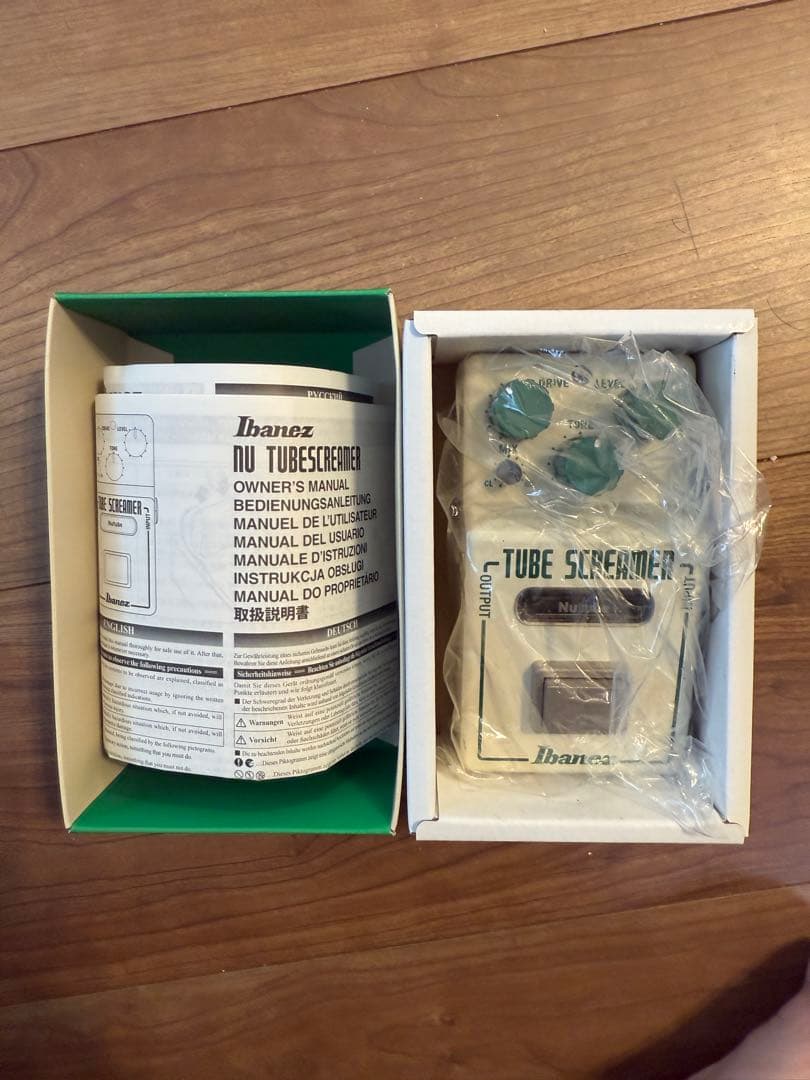 Ibanez nu Tube Screamer箱取説付き