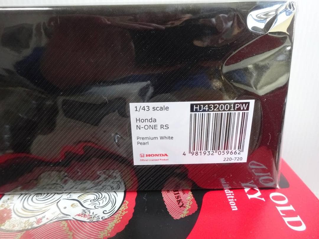 1/43 HONDA N-ONE RS プレミアムホワイトパール ホンダ