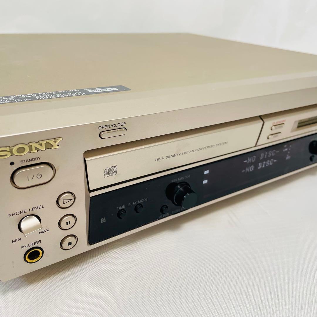 SONY MXD-D400 CD/MDデッキ