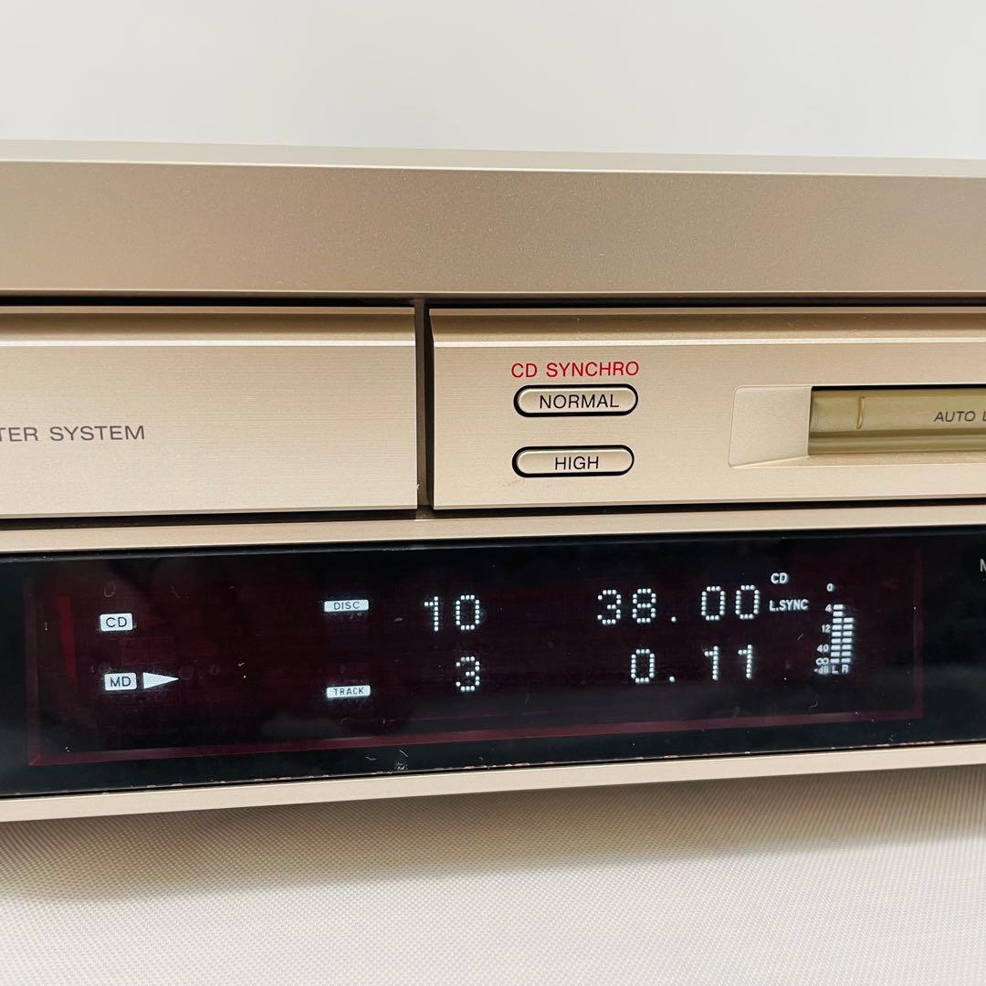 SONY MXD-D400 CD/MDデッキ