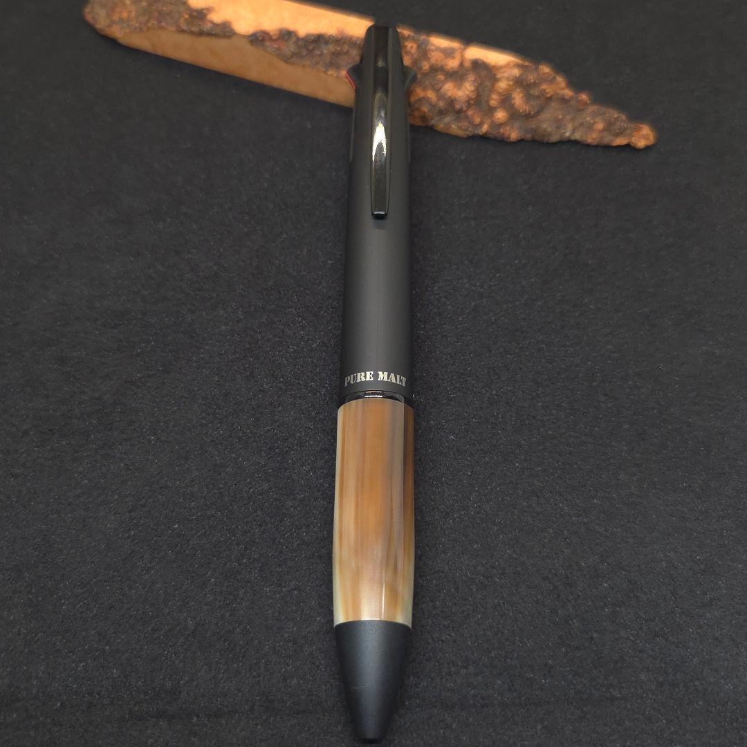 No.186ピュアモルト4&1カスタムオランダ水牛の角芯持使用