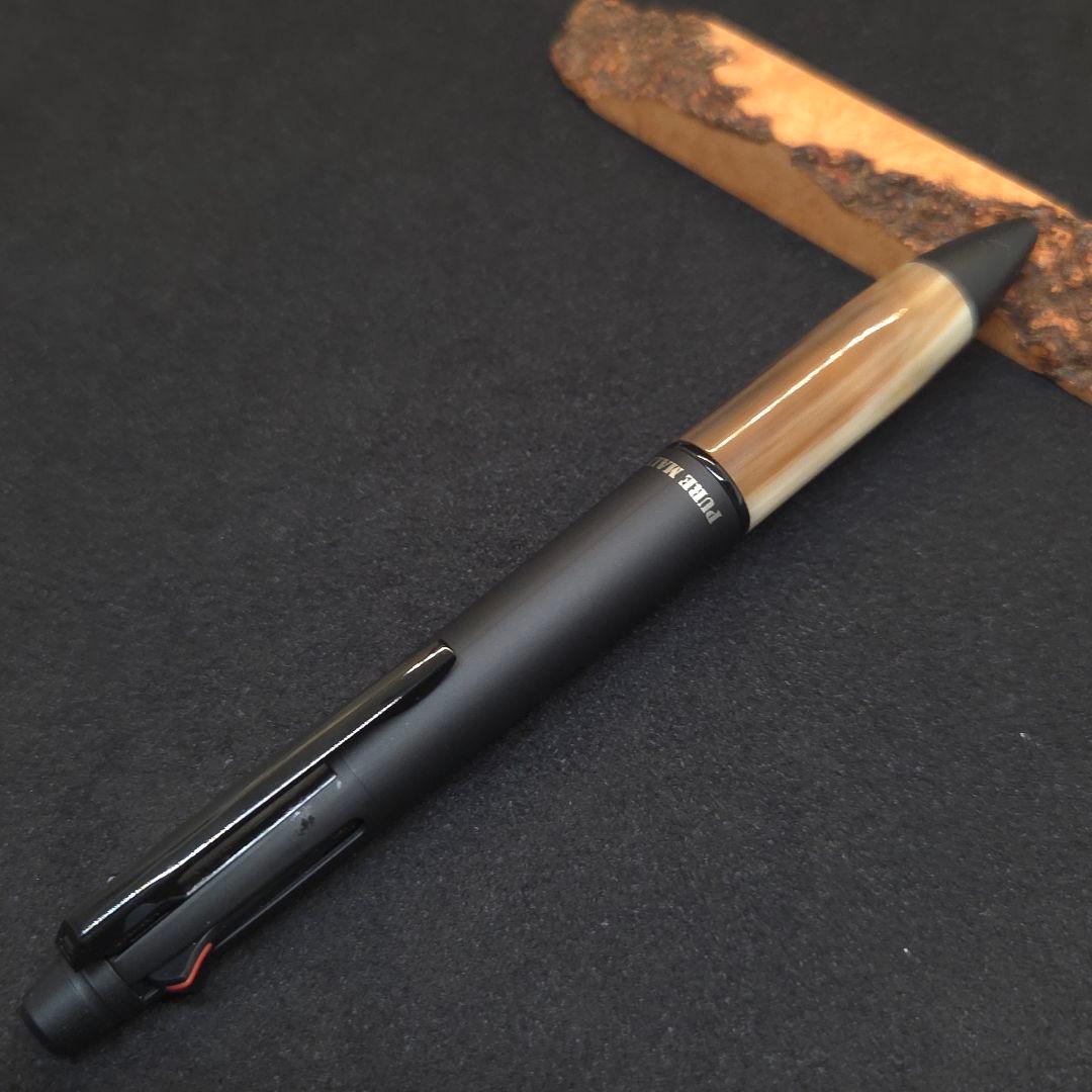 No.186ピュアモルト4&1カスタムオランダ水牛の角芯持使用