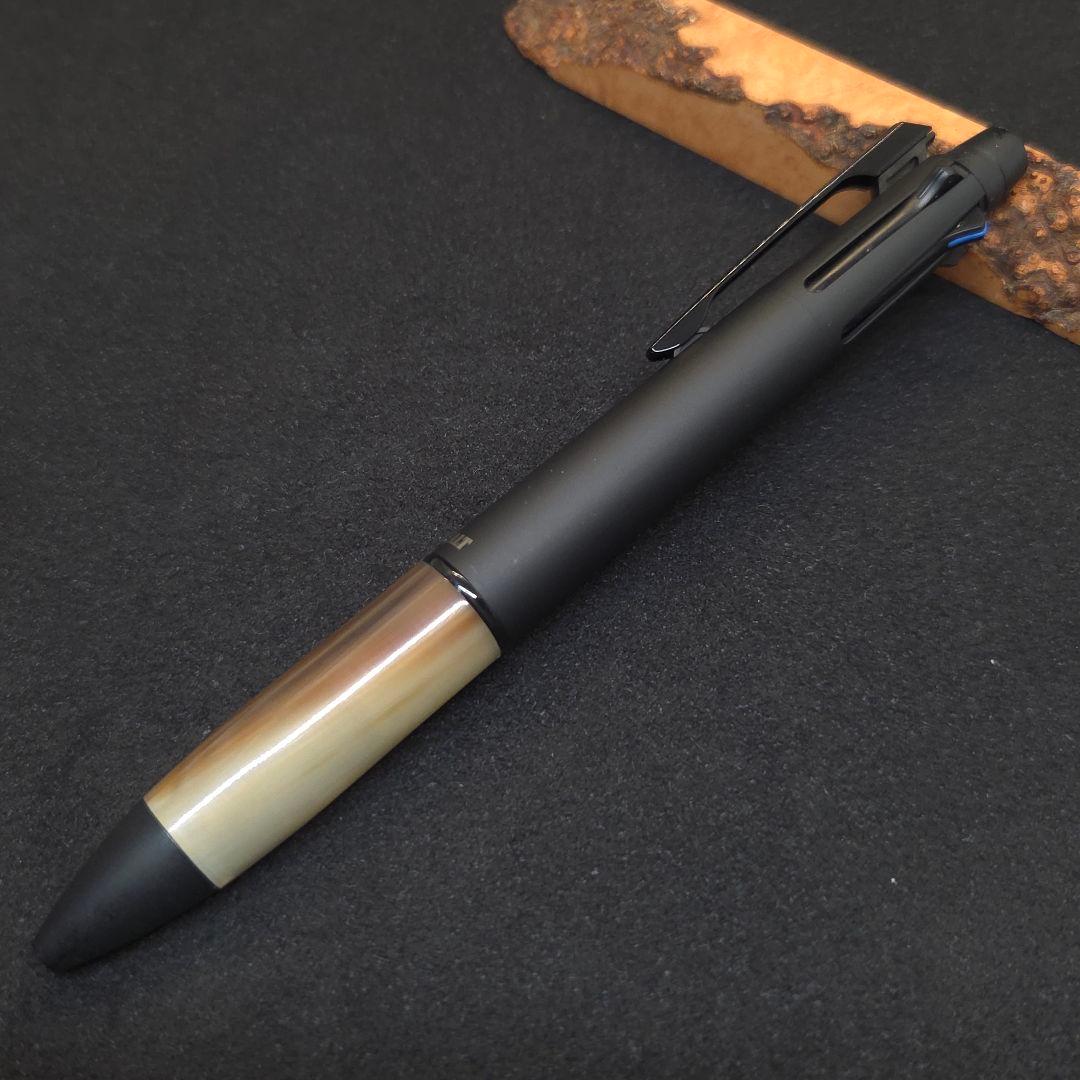 No.186ピュアモルト4&1カスタムオランダ水牛の角芯持使用