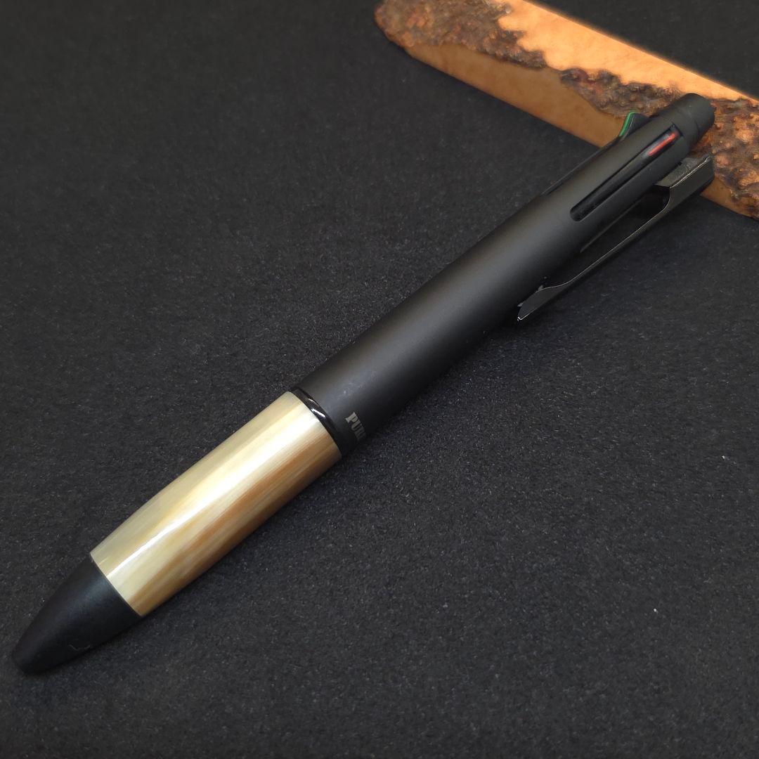 No.186ピュアモルト4&1カスタムオランダ水牛の角芯持使用