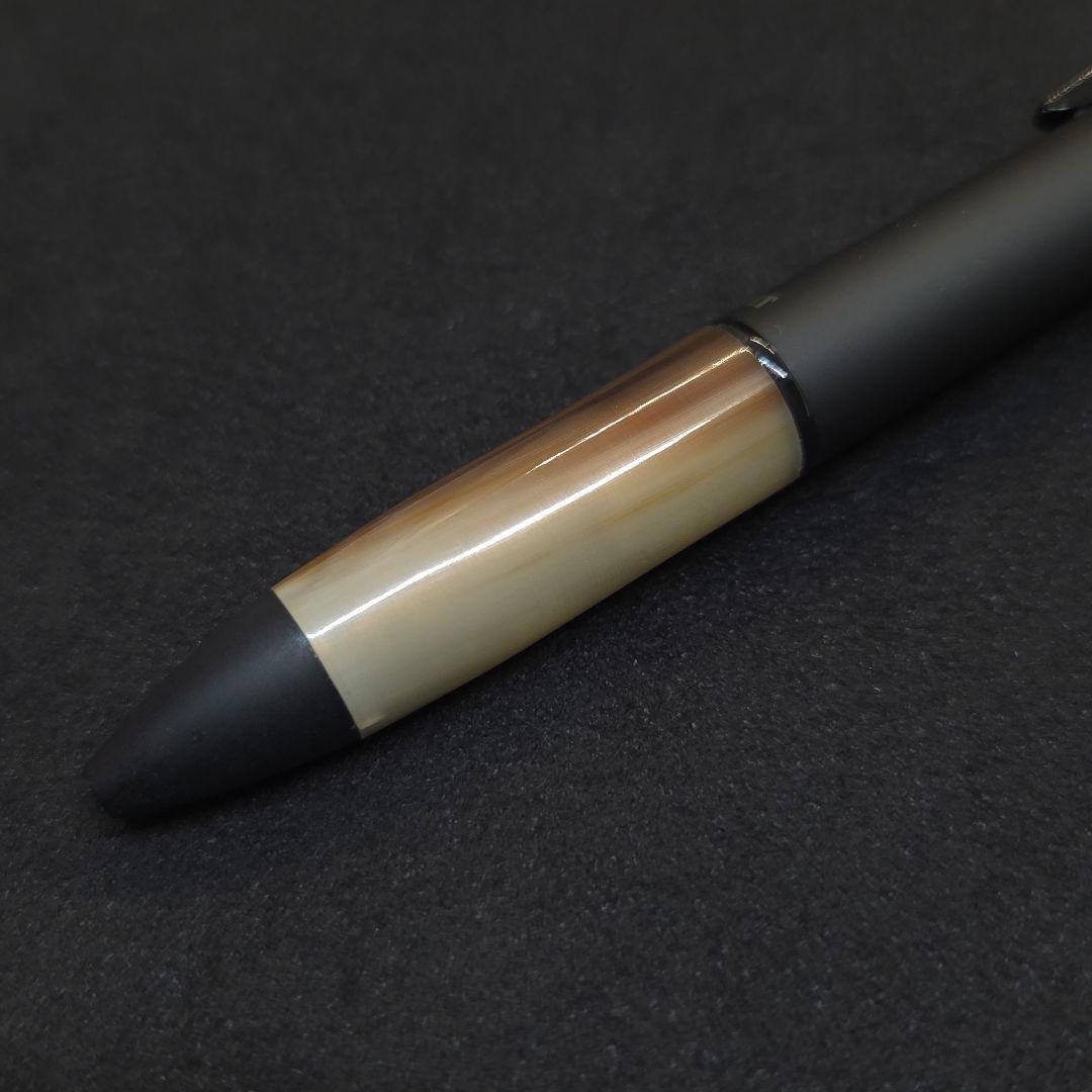 No.186ピュアモルト4&1カスタムオランダ水牛の角芯持使用