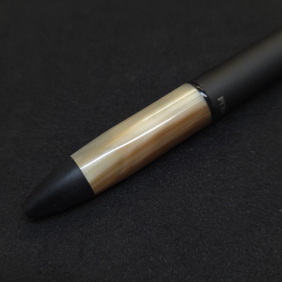 No.186ピュアモルト4&1カスタムオランダ水牛の角芯持使用