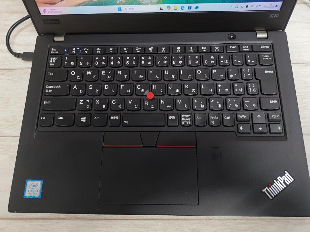【訳あり大特価！】ThinkPad x280 Core-i3/8GB/256GB