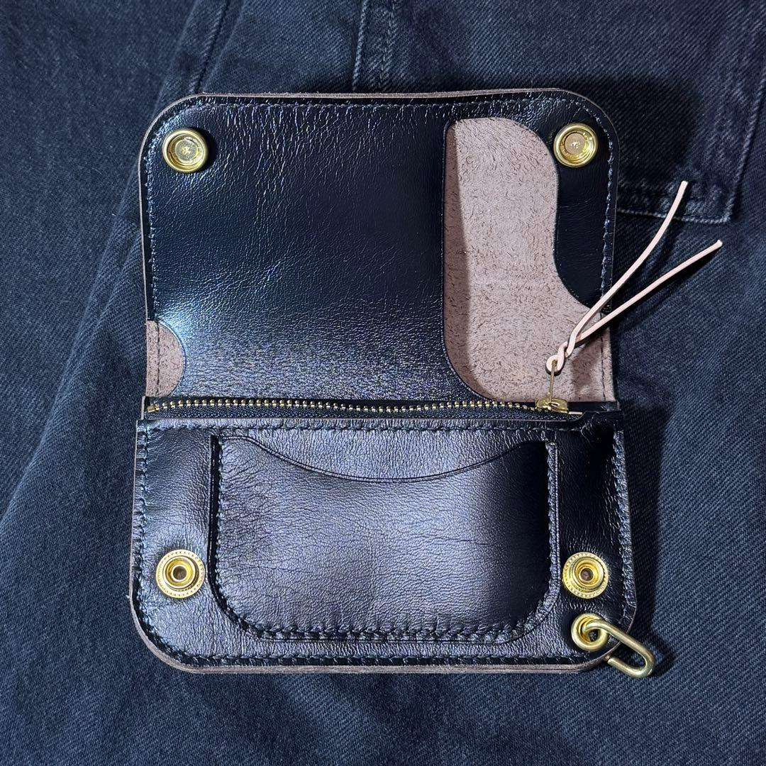 トラッカーウォレット　ミドル　horse leather