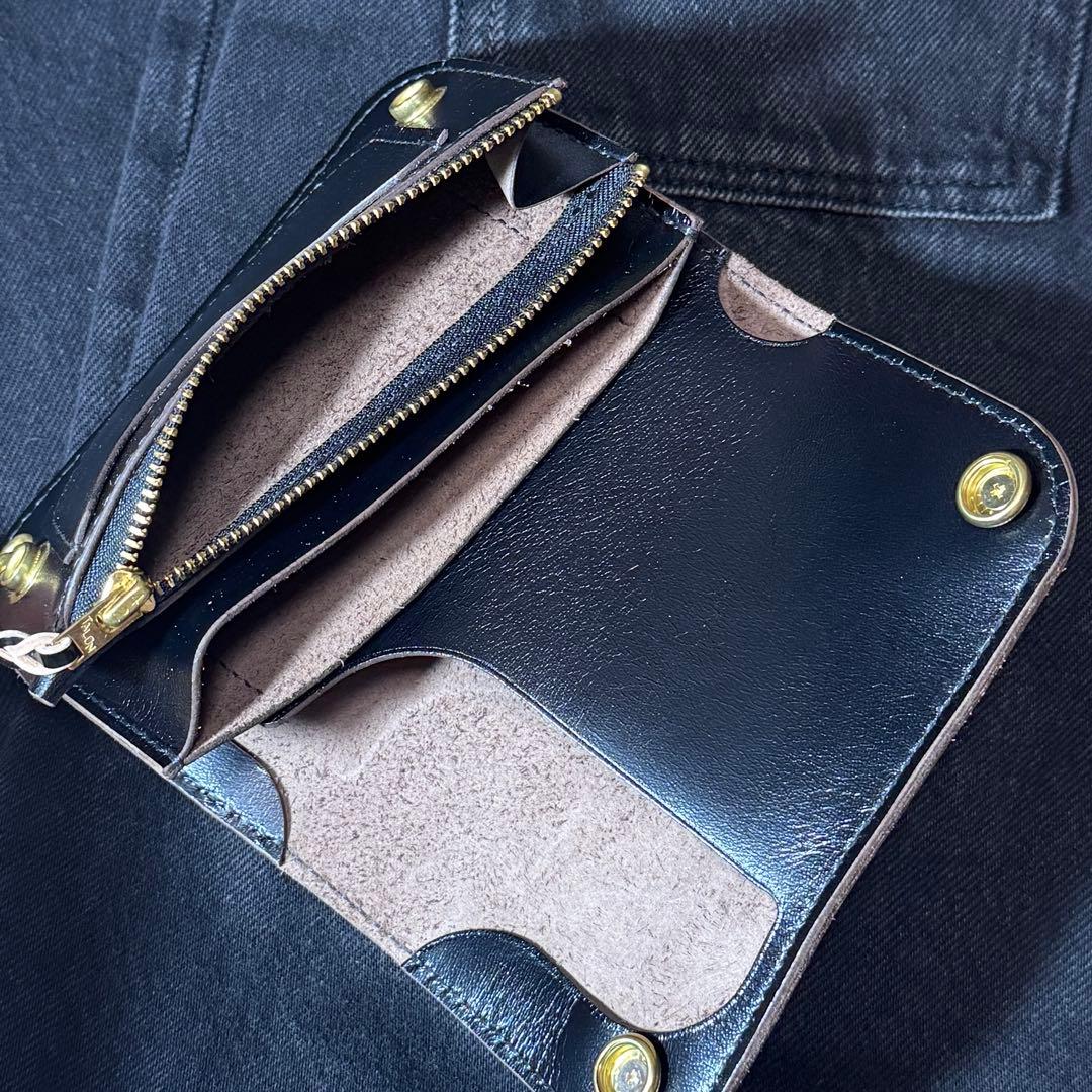 トラッカーウォレット　ミドル　horse leather