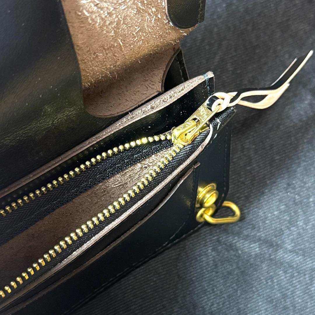トラッカーウォレット　ミドル　horse leather