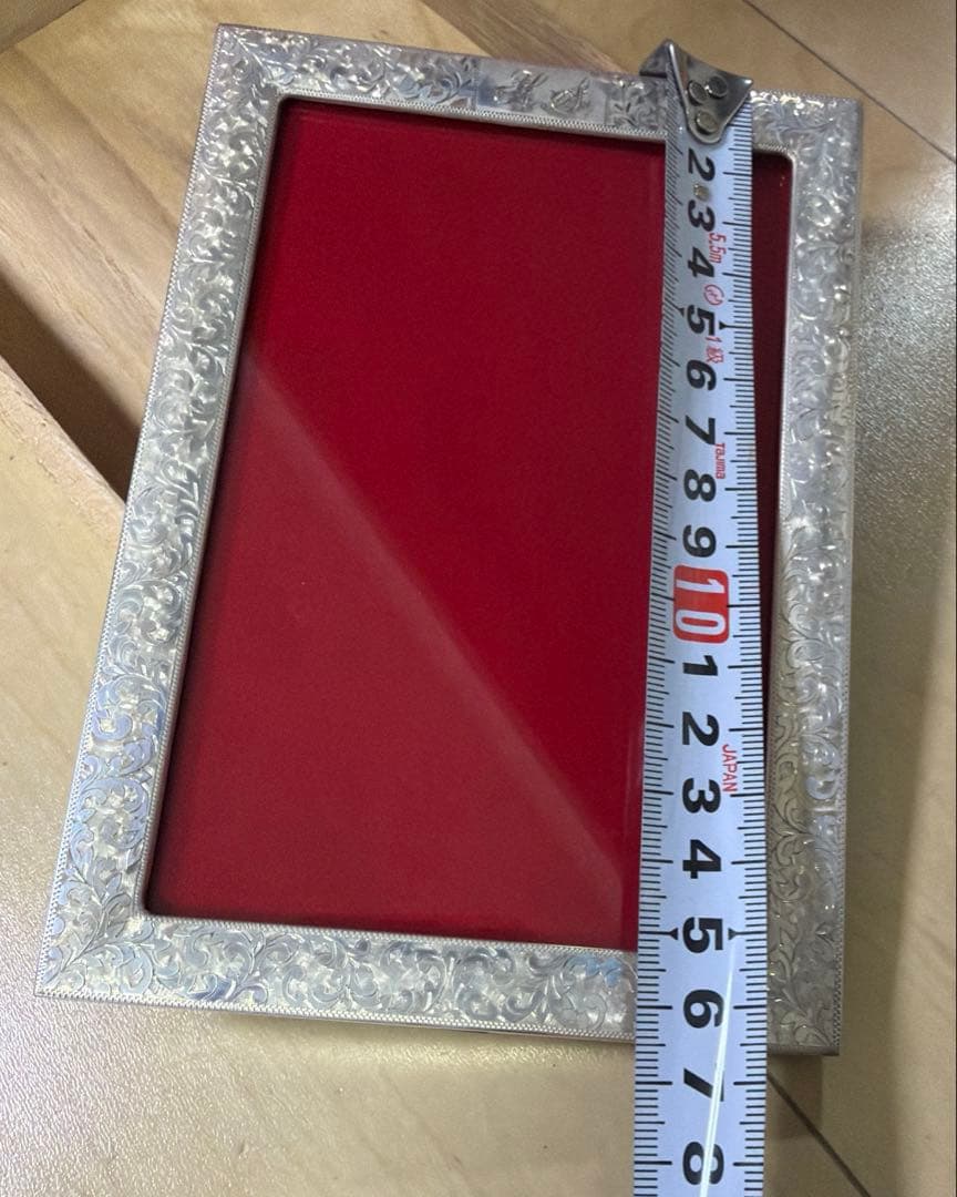 フォトフレーム　　銀製　写真立て