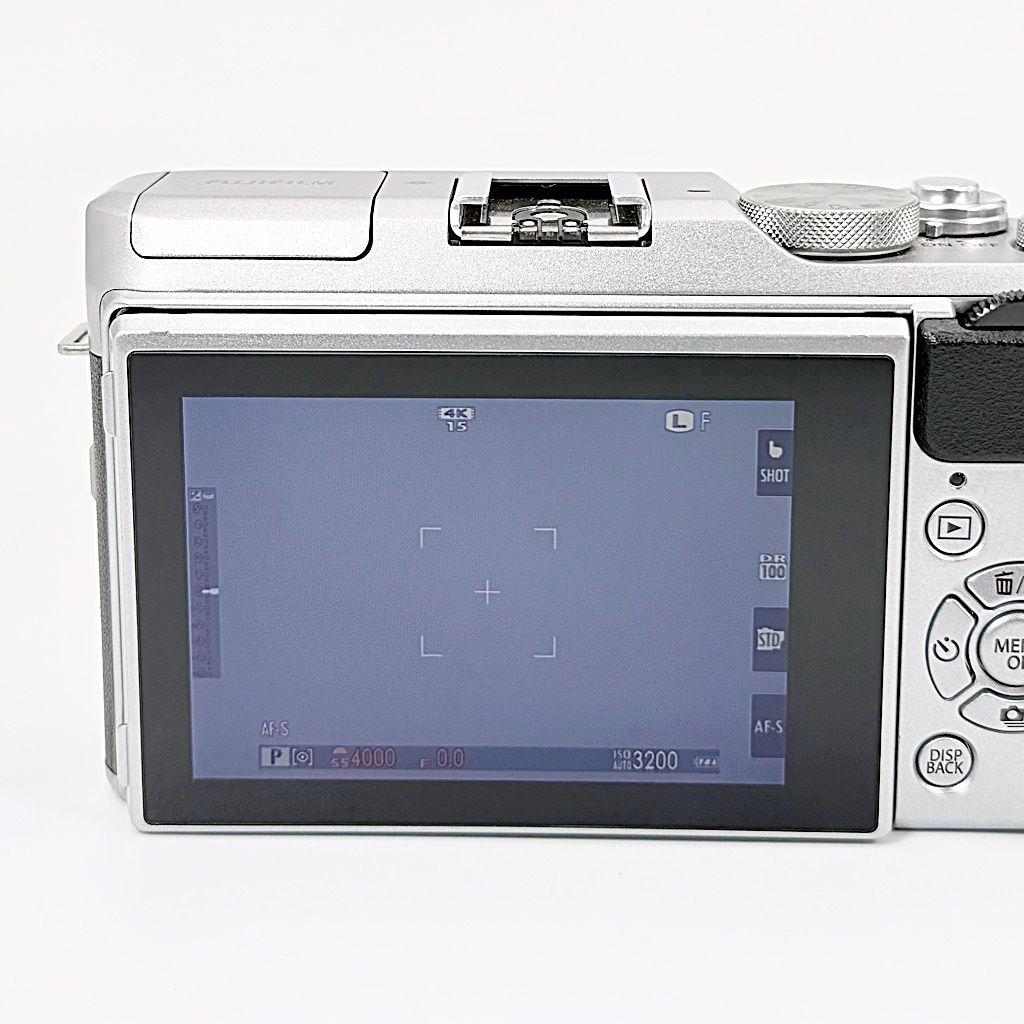【美品】フジフイルム X-A5 レンズキット シルバー ミラーレス カメラ 中古