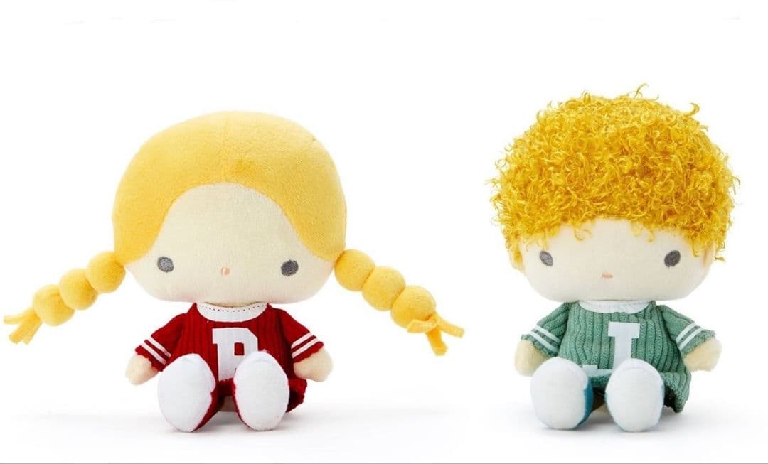 パティ＆ジミー　ぬいぐるみ　70年代風　コーデュロイ　2個セット　新品　激レア