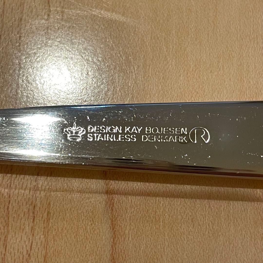 カイボイスンKay Bojesenスプーン ミラー 鏡面 セット 北欧 金属
