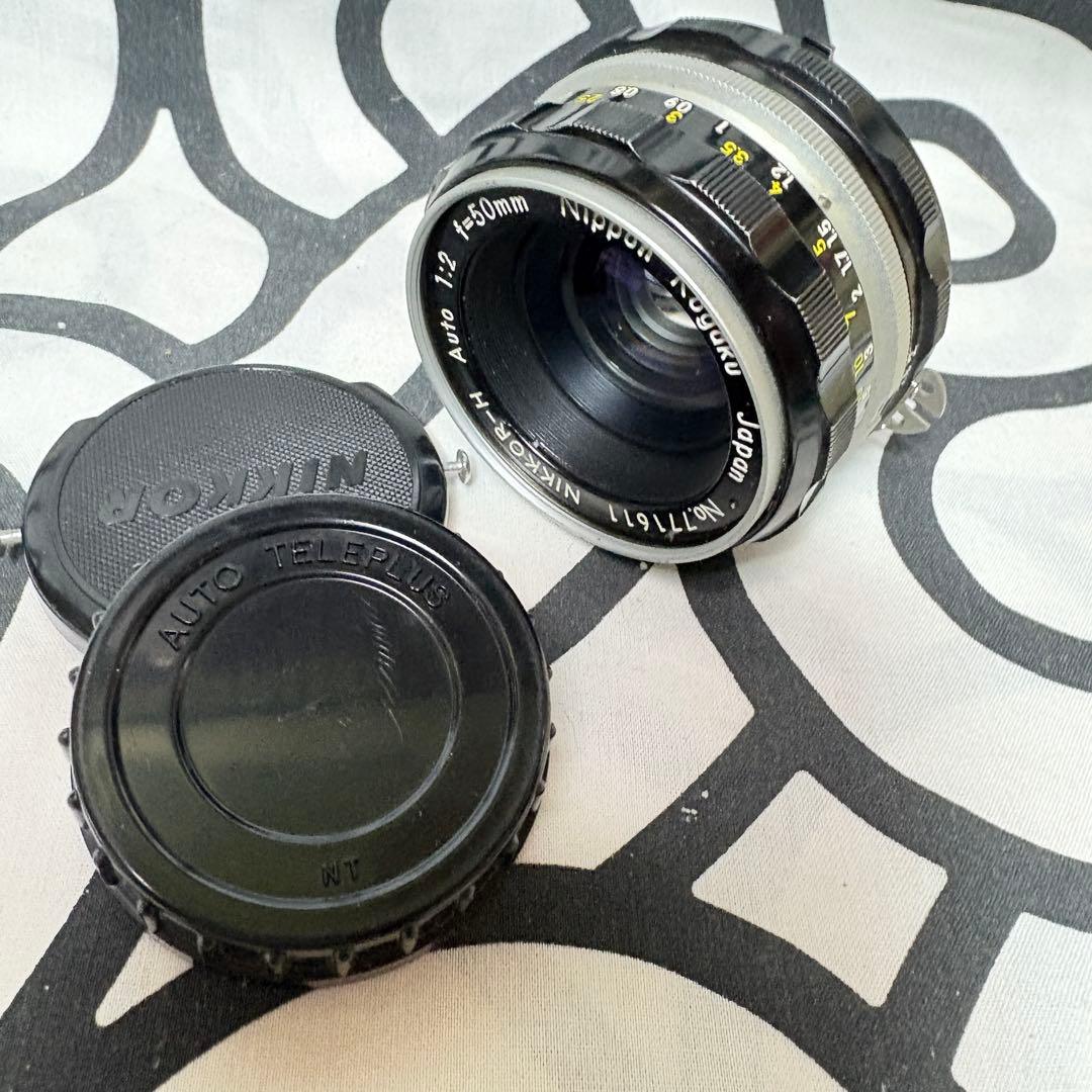 ニコン NIKKOR-H Auto 50mm F2 No.771611 日本光学
