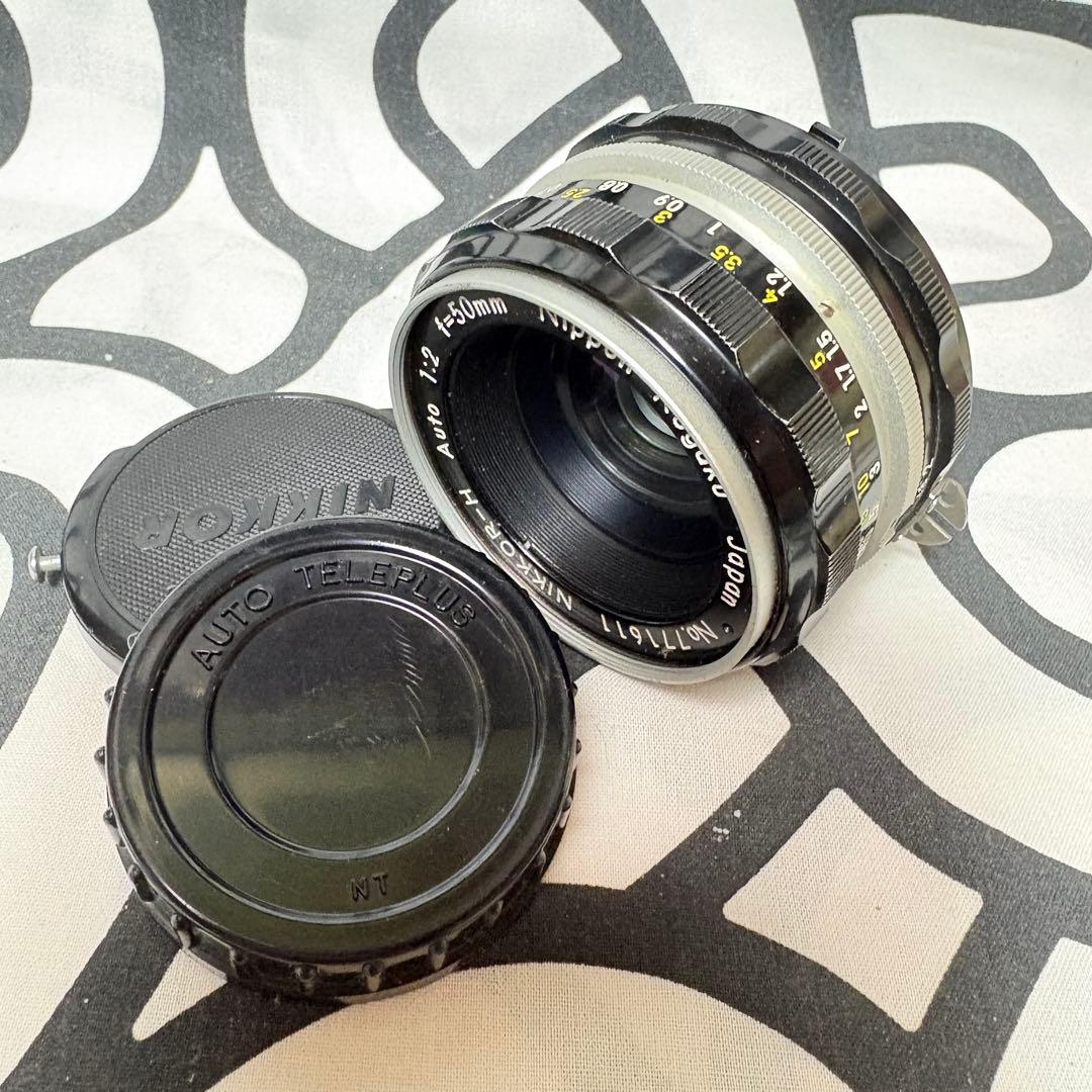 ニコン NIKKOR-H Auto 50mm F2 No.771611 日本光学