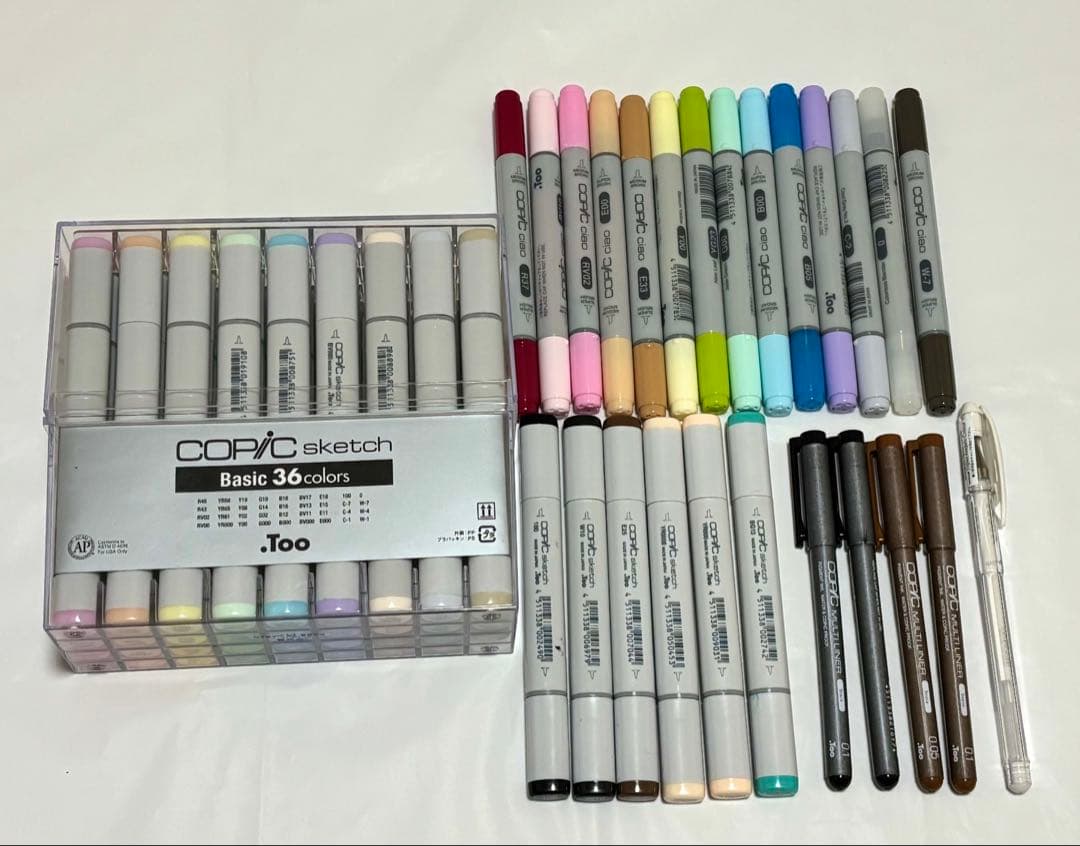 コピック まとめ売り 60本 basic36colors ベーシック36
