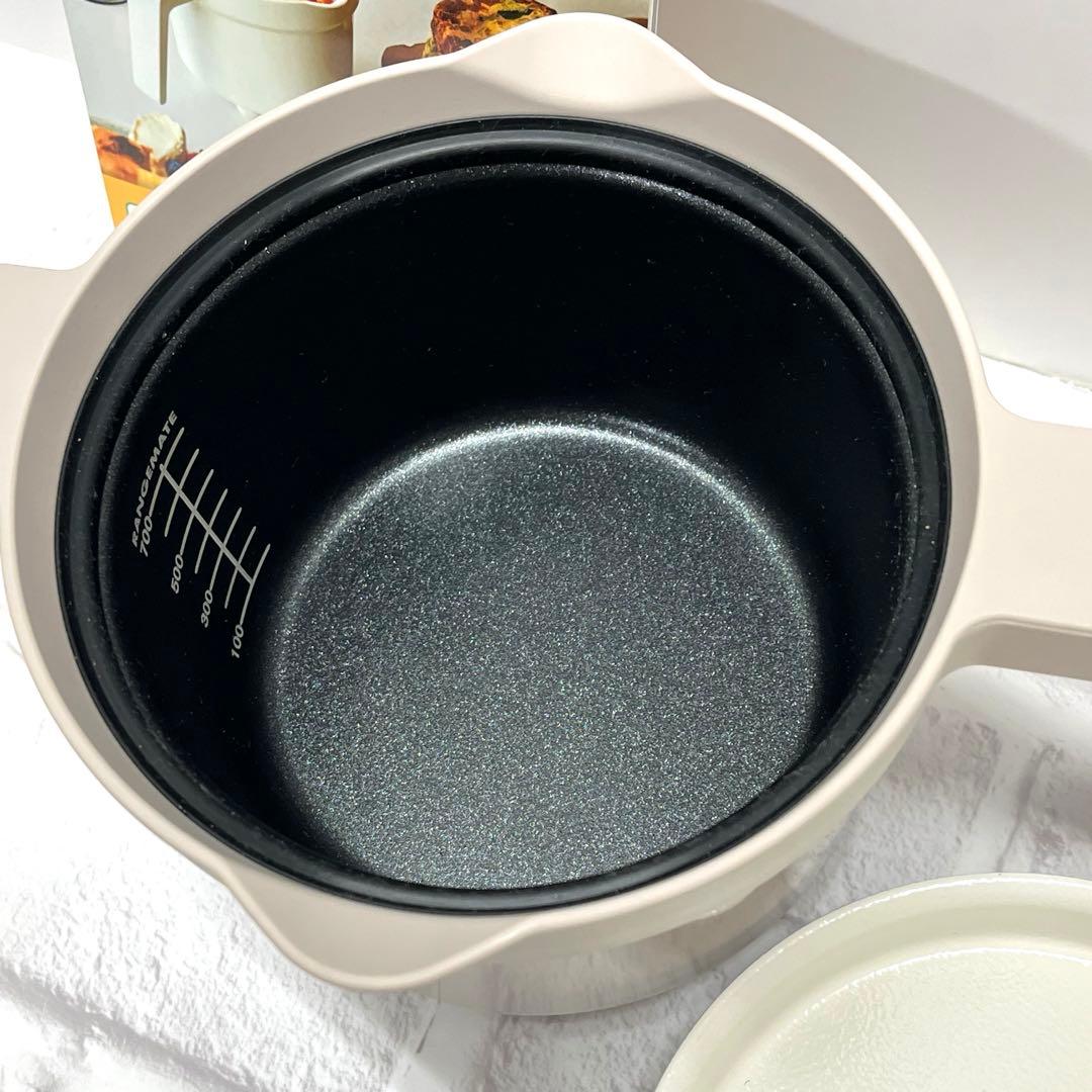 レンジメート マグポット RANGEMATE MUGPOT レシピ付き　美品