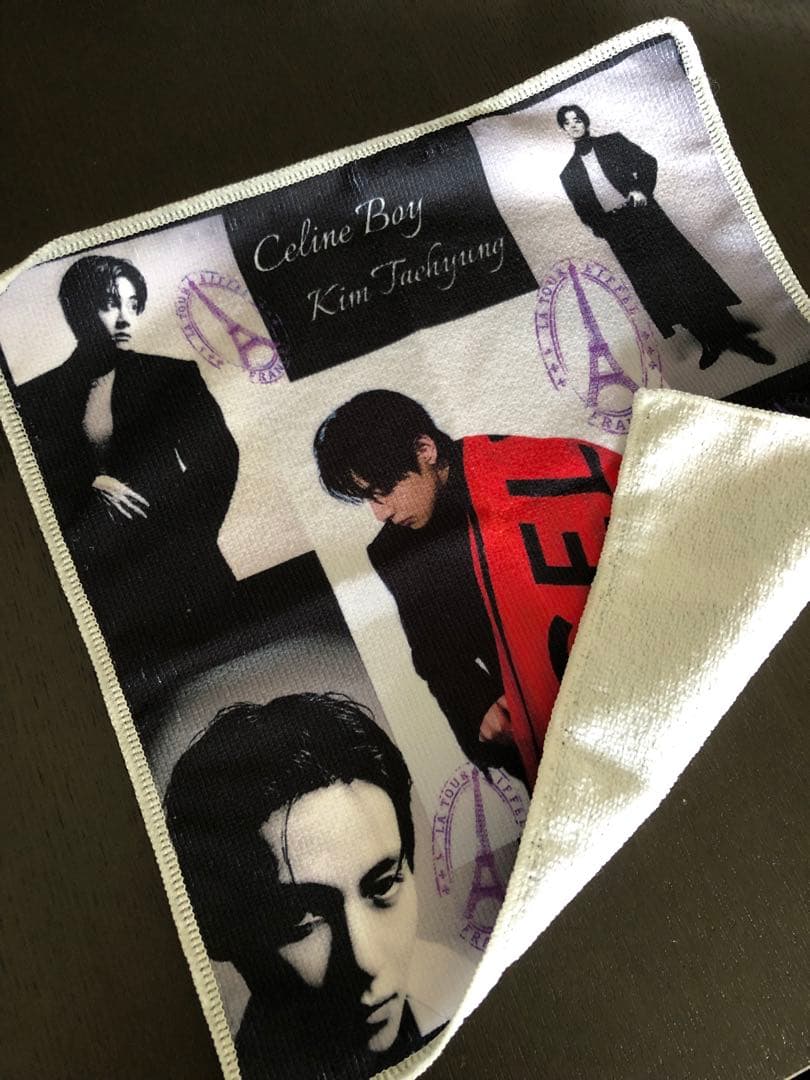 BTS グク ジョングク JK マイクロファイバーハンドタオル　30×30cm