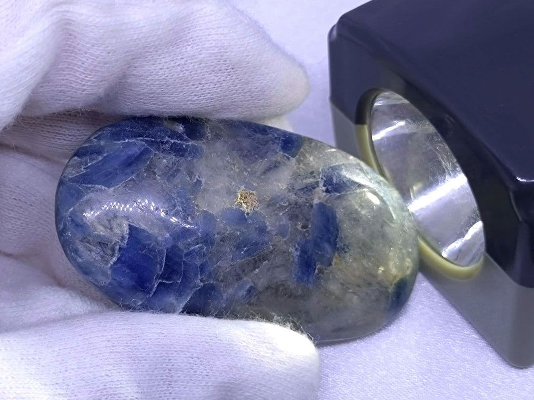 カイヤインクォーツ　カイヤナイト シリカ　ハート　パーム　2点 セット