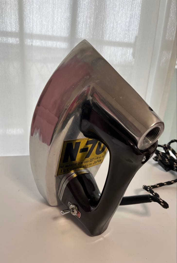 IDS N-70 編み物仕上げ用アイロン 500W 昭和レトロ希少