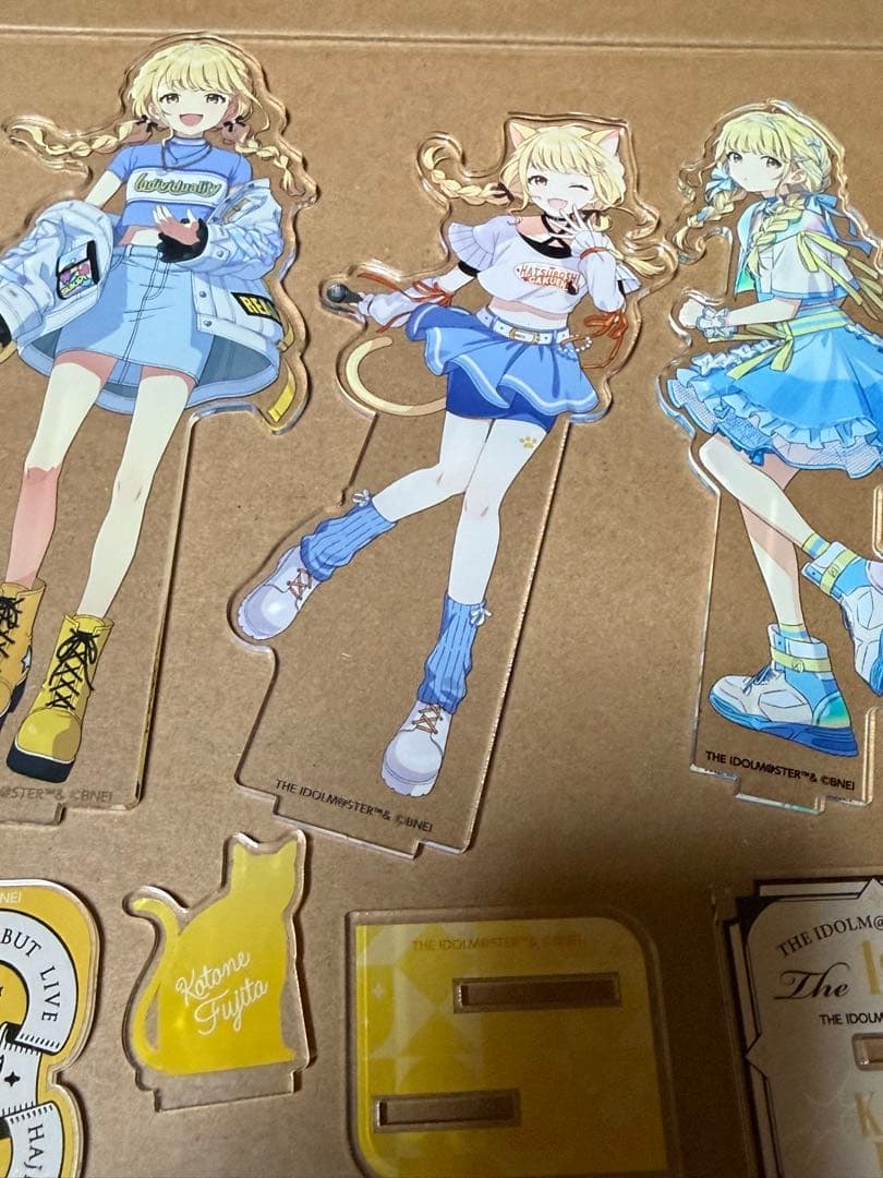 藤田ことね　アクリルスタンド　5個セット