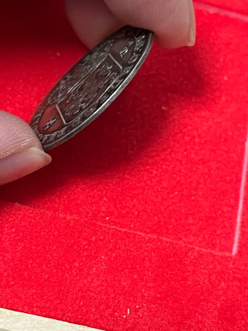 極希少　オランダ銀貨　1748 10スタイバー銀貨　1／2グルデン