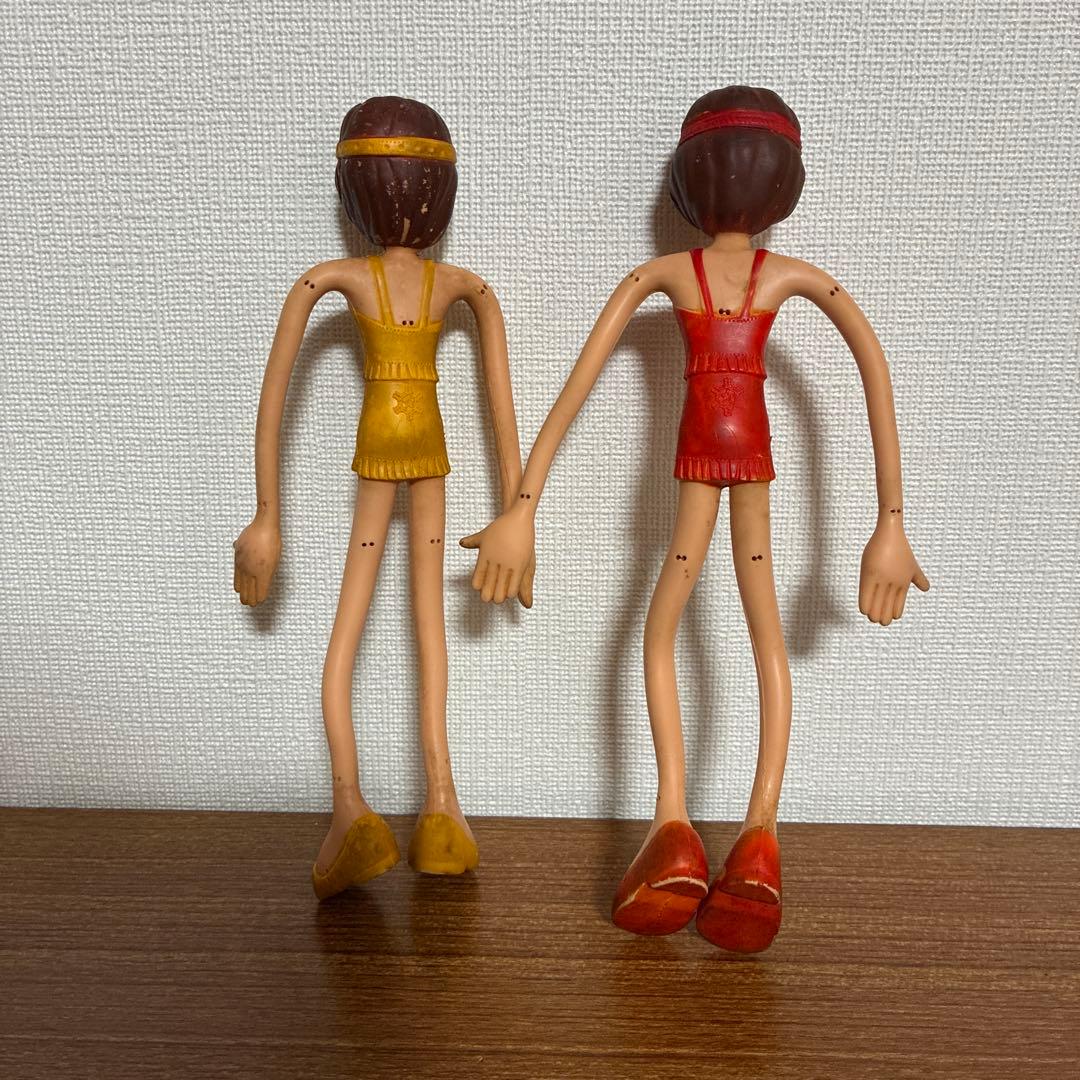 ☆ レトロ ピンクレディース くねくね人形 雪印 抽選当選品