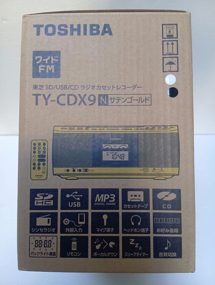TOSHIBA TY-CDX9 ラジカセ CDプレーヤー