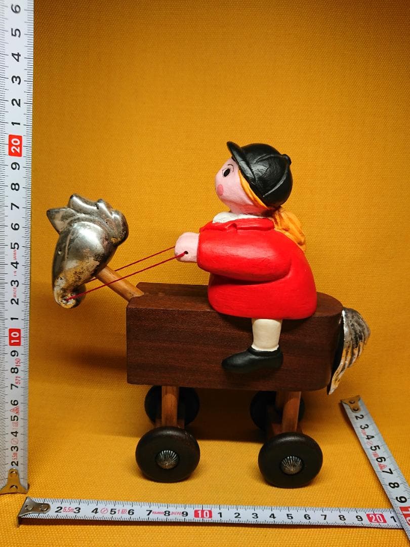 ビンテージ　アート　人形　イタリア　置物　インテリア　工芸品　美術品　A2620