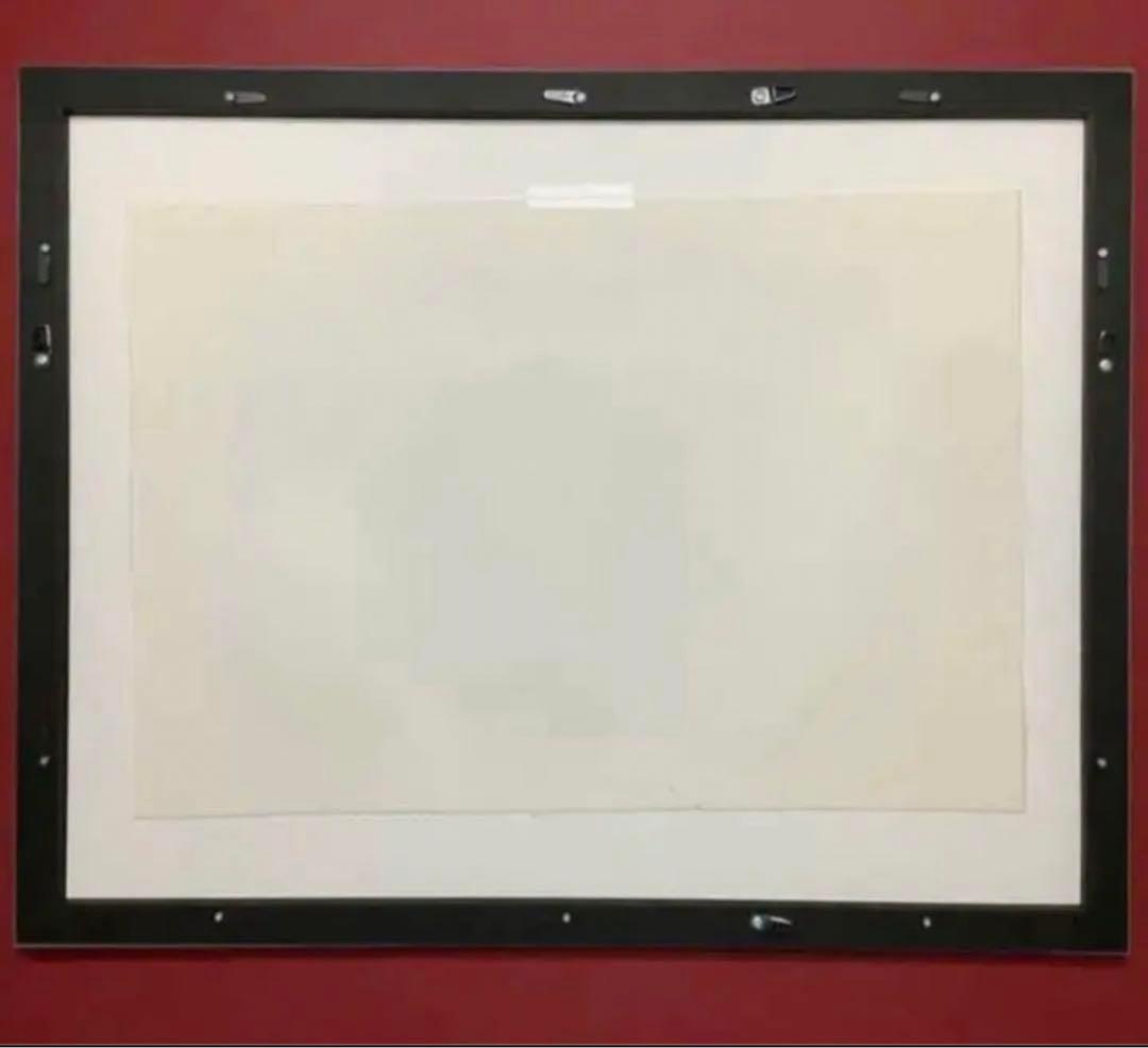 絵画・額縁・版画・織田 義郎・新品未使用・ハーバーランドⅢ(神戸)・エッチング