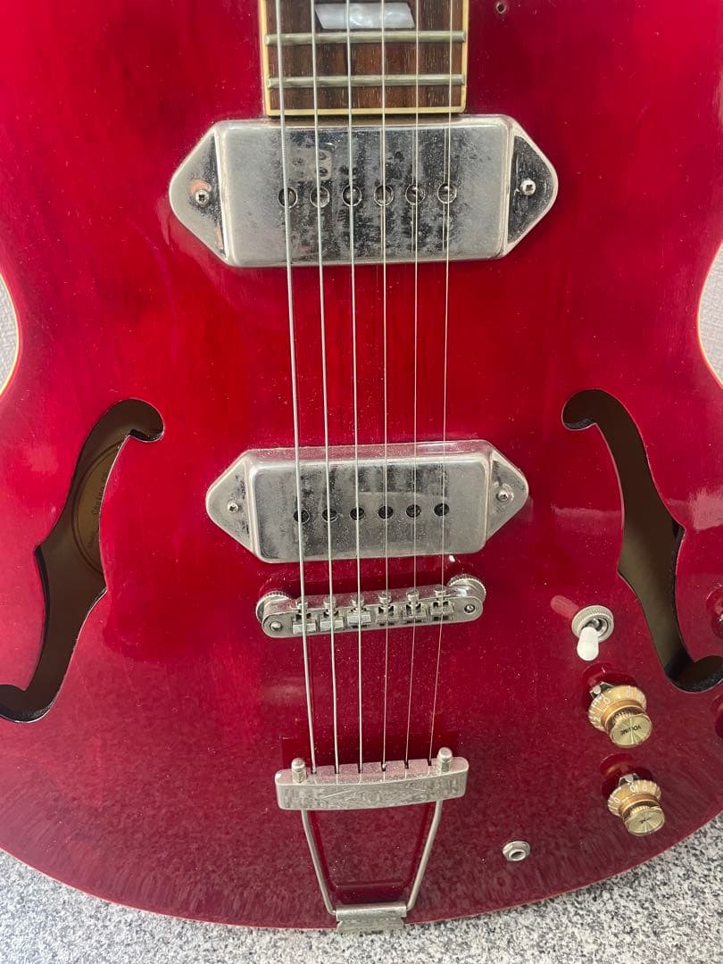 Epiphone ES-335 レッド ケース付き