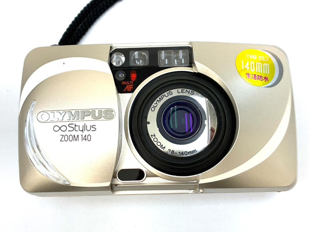 25W11-069 美品 オリンパス Stulus zoom 140 デジカメ