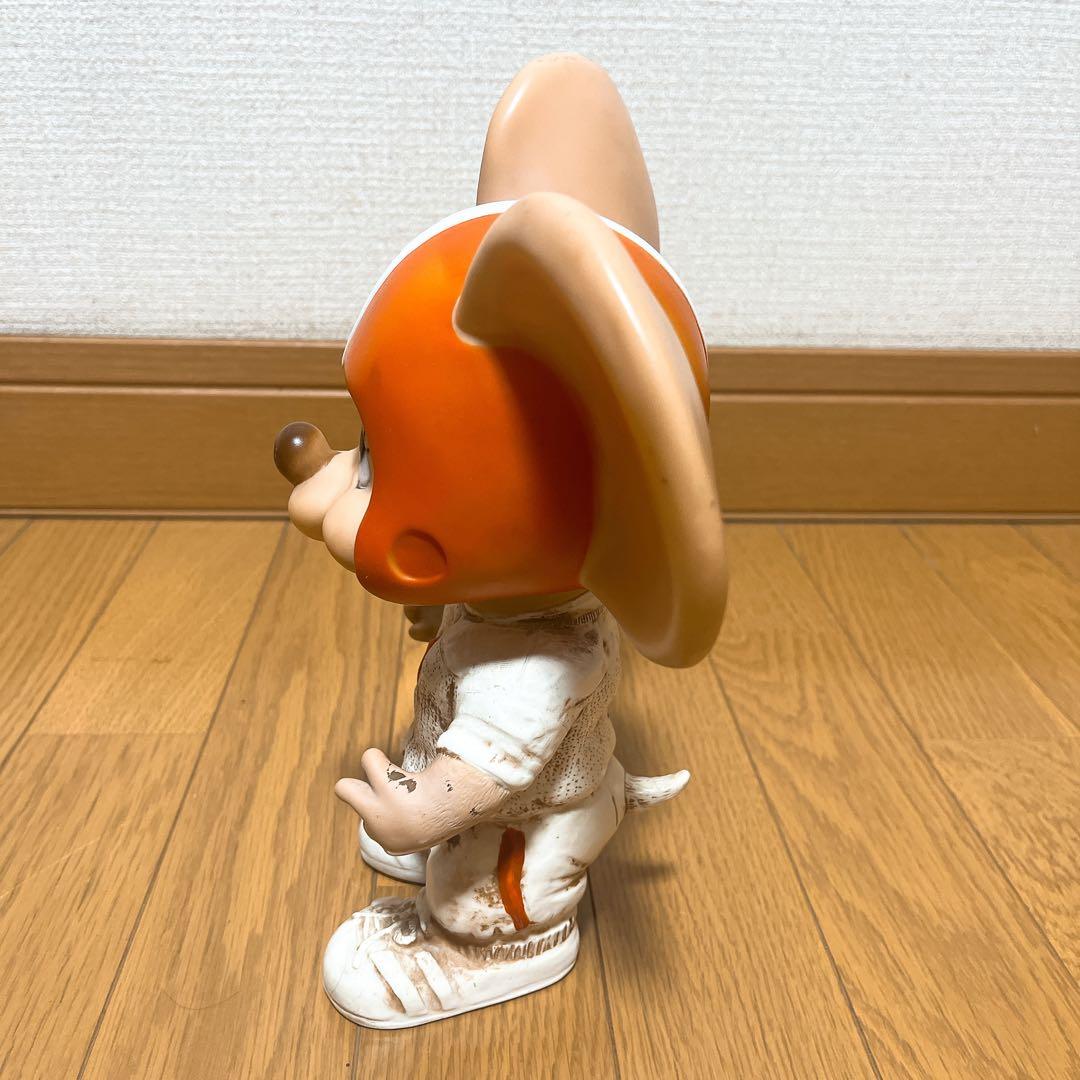 1970’s TOPO トッポジージョ ビンテージ ソフビ 貯金箱 フットボール