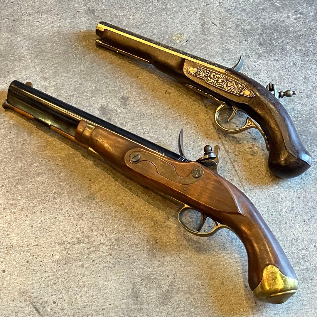 ミロク ハーパーズ フェリー フリントロック式古式銃 モデルガン 2点 レプリカ